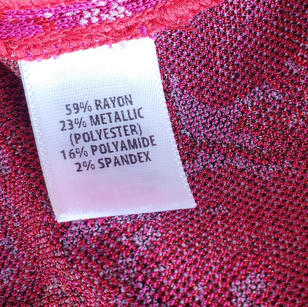 NWT St. John Floral Short Sleeve Dress - Picture 16 of 16